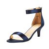 Women's Fiona Fashion Stilettos Open Toe Pump Heeled Sandals