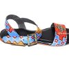 Ankara Low Ankle Gladiators Handmade with Authentic Kitenge Fabric