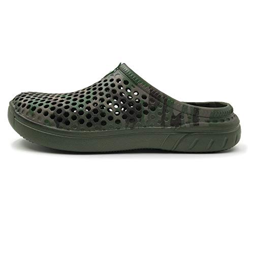 Unisex Camouflage Slippers Clogs Sandals