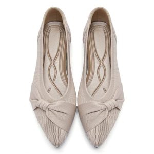Pointed Toe Flats for Women Ballet Flats Comfortable Dressy Knit Lightweight Casual for Work Office Womens Flats